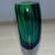 1960s Murano Sommerso Flavio Poli Faceted Green Blue Vase 4 thumbnail