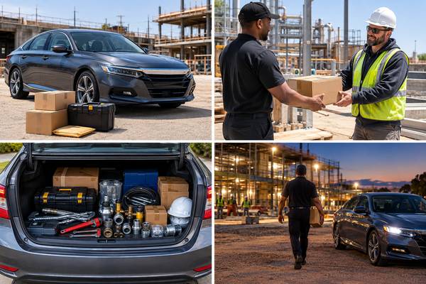 CONTRACTOR COURIER — PICKUP & JOBSITE DELIVERY 1