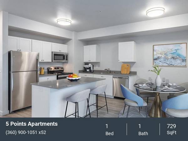 $1,518 / 1br - 729ft2 - Wood Floor Luxury in Every 5 Points Apartment (Fircrest)63845978005249120