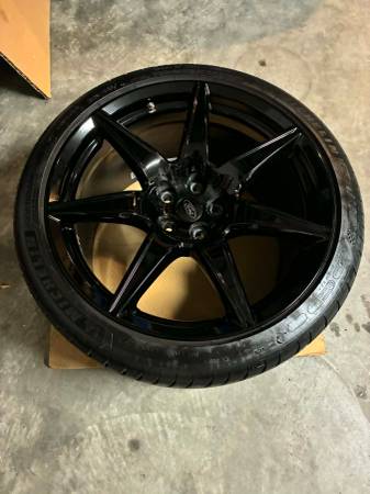 KG フロントスポイラー 509 ブラック 2020-2022 S550 GT500 OEM Carbon Fiber Wheels, 2021 CFHP, CFTP
