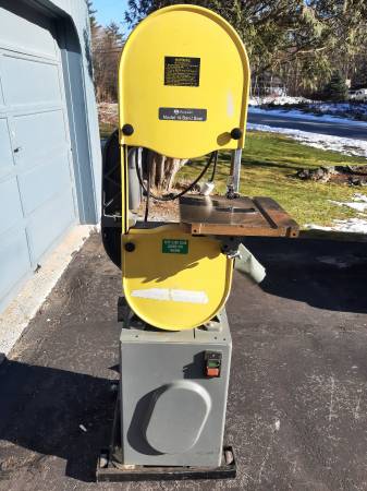 Band Saw Rockwell 14”model 28-200 with Carter blade guides. 1