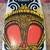 Vintage Blind Skateboard Longboard Reaper Tiki Red White Gold with Whe 14 thumbnail