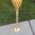 Thomas W. Morgan Inc. TM-31 22K Gold Monte Carlo Pineapple Floor Lamp 4 thumbnail