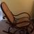 Vintage Bentwood Cane Back Rocking Chair Thonet Style 6 thumbnail