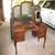 OLD DRESSING TABLE with FOLDING MIRRORS 1 thumbnail