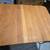 Retro Mid Century Oak Kitchen Table w/ Chrome Hairpin Legs 6 thumbnail