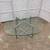 Vintage Midcentury modern chrome and glass top coffee table 2 thumbnail