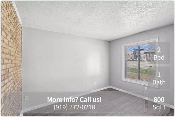 $1,255 / 2br - 800ft2 - You've never seen anything like these deals! Call now! (Garner)63968070002947121
