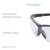 Safety Glasses Uvex S3200 Genesis, Ultra-Dura Hard Coat, Clear Lens 9 thumbnail