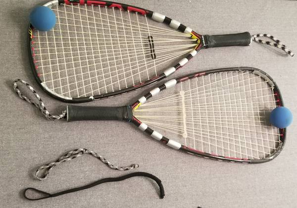 2-Head Liquidmetal 170 Racquets 1