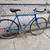 Metallic blue fixed gear single speed road bike w bullhorn and front c 2 thumbnail