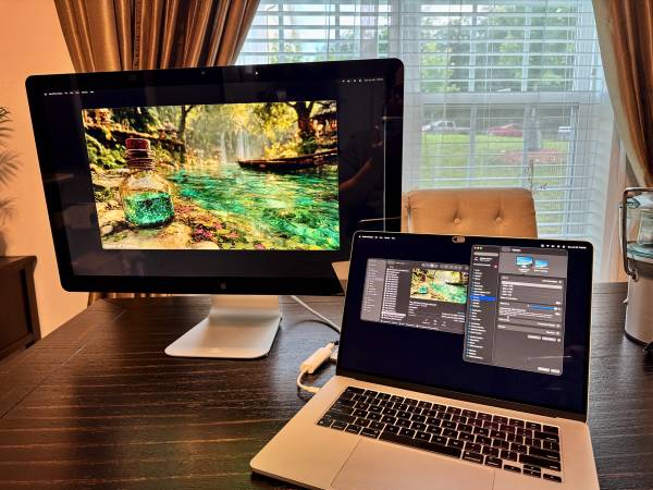 Apple Thunderbolt Display 27in LED Widescreen #1 1