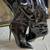 Size 8 Black 30" Thigh High Stiletto Boots Shiny 1 thumbnail