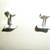 Ippolita 925 Sterling Silver Wavy Disc Men's Cufflink Modern Cuff Link 4 thumbnail