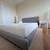 Queen Size CB2 Platform Bed & Purple Mattress w/ Protector 3 thumbnail