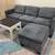 6 Ft Small Modular Couch w/ Ottoman to make chaise either side 3 thumbnail