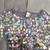 New London Women Sequin Cocktail Party Top Shining Blouse Size : small 4 thumbnail