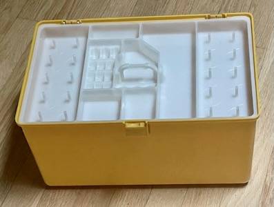 Wilson Will Hold Sewing or Crafts Box with 2 Insert Trays 1