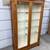 Antique Solid Oak Display Cabinet/Bookcase - 7ft Tall 2 thumbnail
