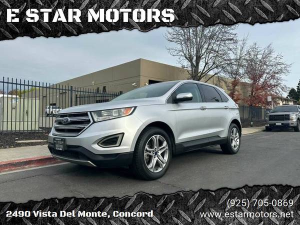 2016 Ford Edge Titanium AWD 4dr Crossover We Finance! 1
