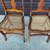 Matching Pair of Antique Tiger Maple Chairs with Cane Seats. 8 thumbnail