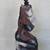 Thai wooden 28" sculpture of a kneeling Teppanom sacred angel guardian 5 thumbnail