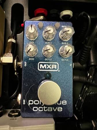 MXR Polyblue Octave Pedal 1
