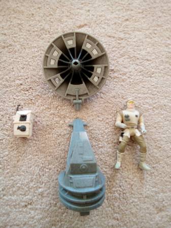 Vintage rare star wars loose hoth rebel soldier with anti vehicule 1