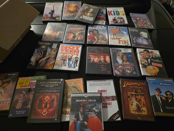 Over 50 DVDs Good Titles Some Still Sealed Every DVD I have you get!!! 1