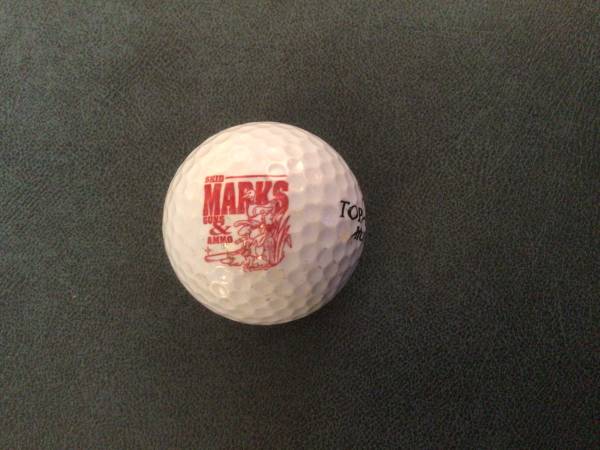 Skid Marks Golf Ball 1