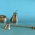 Pewter salt and pepper shakers and candle snuffer 2 thumbnail