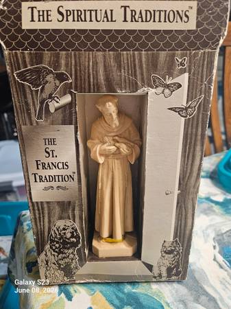 ST FRANCIS TRADITION STATUE SPIRITUAL TRADITIONS NEW 1