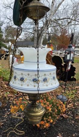 Vintage Abigail Adams Quazelle hanging  lamps 1