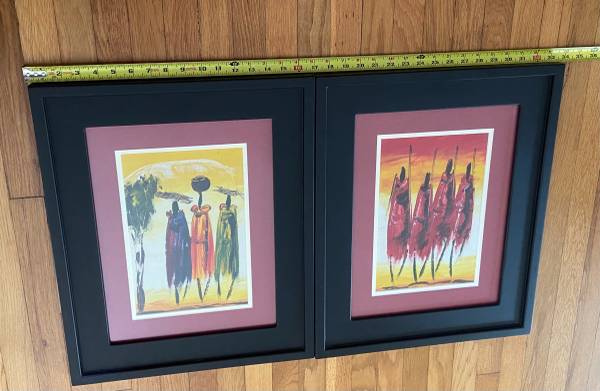 Authentic African Tribal Paintings - household items - by owner