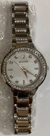 *** NUEVO *** RELOJES BULOVA “CRISTAL” PARA MUJER - ¡¡¡UNA APARIENCIA FANTÁSTICA!!! - $159 (concord / pleasant hill / martinez)63471480180609123