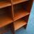Vintage teak Danish Modern MCM adjustable Shelving Unit/48”x48”x12” 4 thumbnail