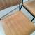 Set of 3 - New leather and metal counter stool 4 thumbnail