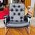 Mid Century Modern Chrome and Leather Reclining Lounge Chair 2 thumbnail