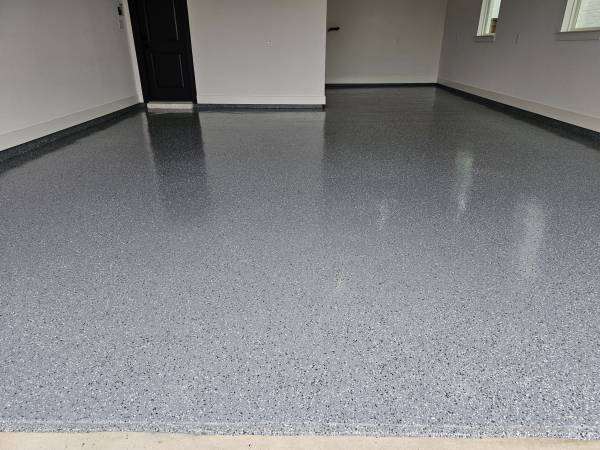 Moving into a new home? Perfect time to get garage floor epoxy coating 1