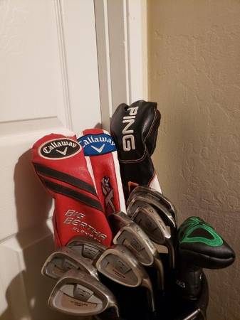 Mizuno full golf clubs set and bag 1