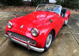1960 Triumph TR3A  on Craigslist