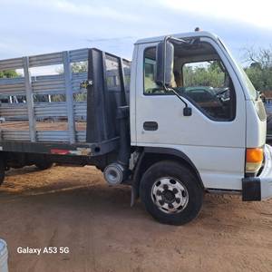Isuzu npr 14 ft stake bed with sides  on Craigslist
