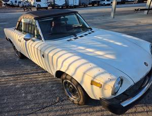 1980 Fiat Spider 2000 Running project  on Craigslist