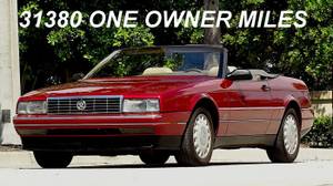1993 CADILLAC ALLANTE   32000 ONE OWNER MILES JUST OUT OF  on Craigslist
