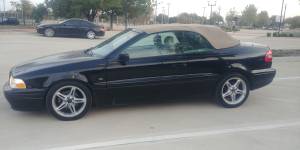 2001 VOLVO C70 CONVERTIBLE TURBO 56K MILES ICE COLD AC CLEAN TX TITLE  on Craigslist