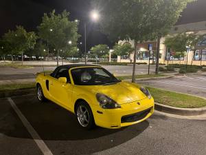 Convertible Toyota MR2 Spyder  on Craigslist