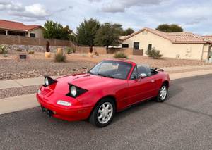 All original Mazda Miata, convertible manual transmission  on Craigslist
