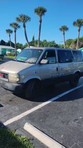 2002 GMC Safari van for sale semi convereted tiny recreational vehicle  on Craigslist