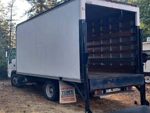 2001 Isuzu NPR Diesel Box Truck 14Ft with Lift Gate  on Craigslist