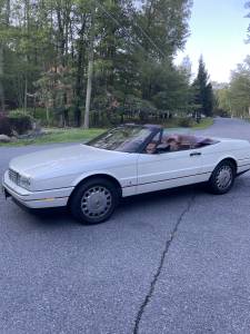 Cadillac Allante Convertible NJ Title  on Craigslist